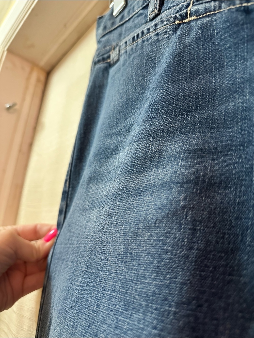 Vintage Y2K H.A.S.H. Jeans NWT Women’s 27x35 Bootcut Canada Made Denim Size 6 - Picture 5 of 9